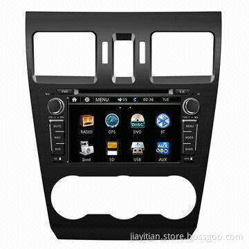 Central multimedia player for Subaru XV 2013 with BT, TV, GPS and iPod functions